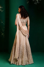 Champagne Corset Gown